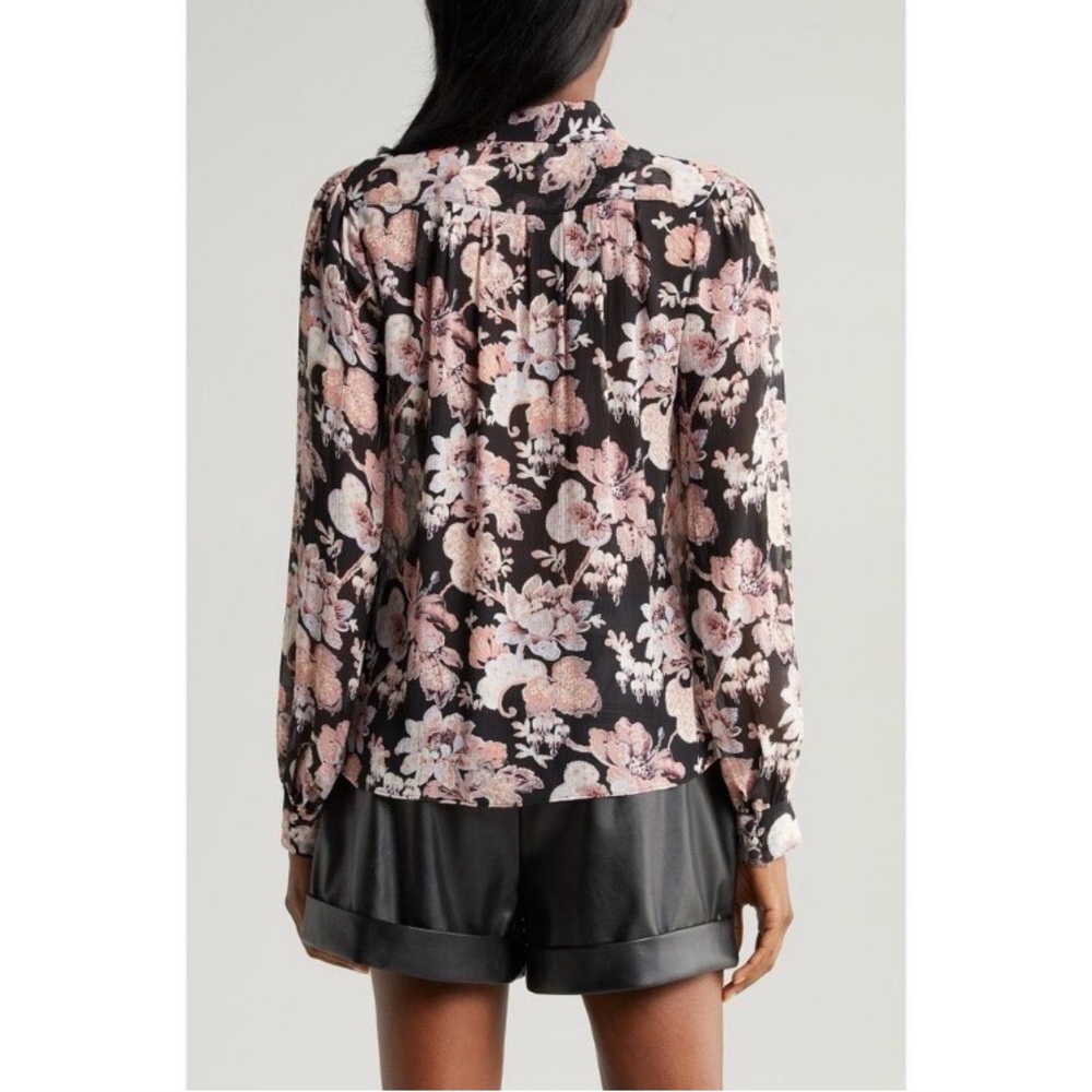 PAIGE Kirstie Silk Floral Blouse - Picture 2 of 10